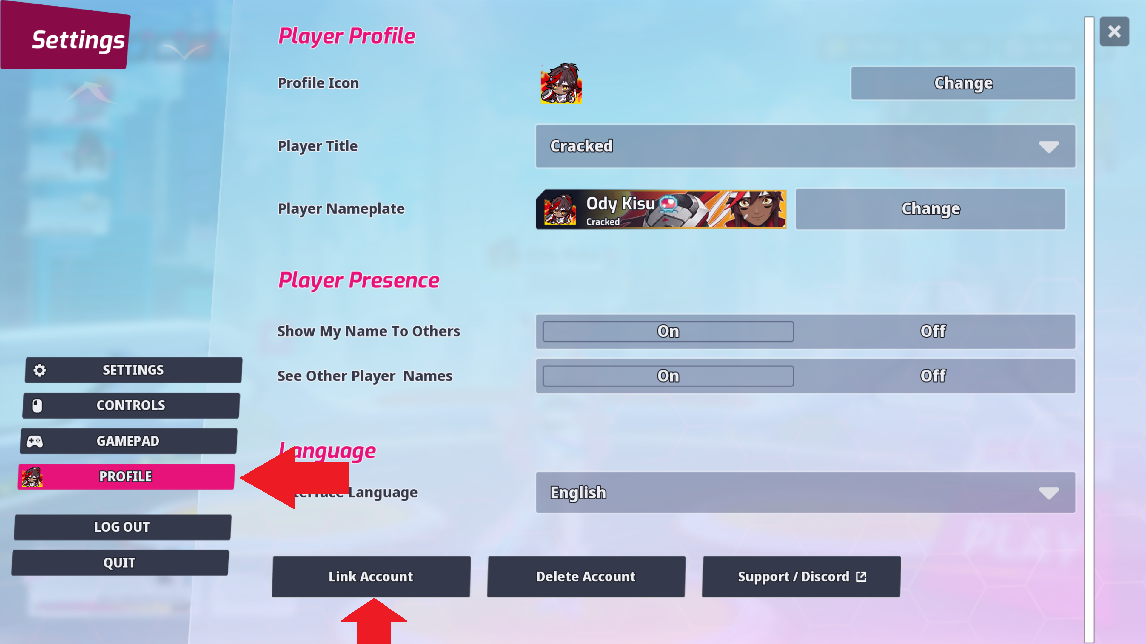 How To Setup Account Linking Omega Strikers Player Support